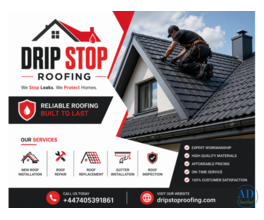Roofing Services in Slough | New Roof Installation | DripStop Roofing