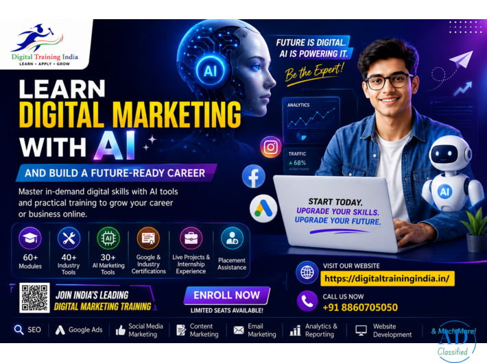 Learn Digital Marketing with AI and Build a Future-Ready Career