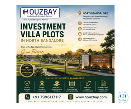 Investment Villa plots in North Bangalore | Houzbay