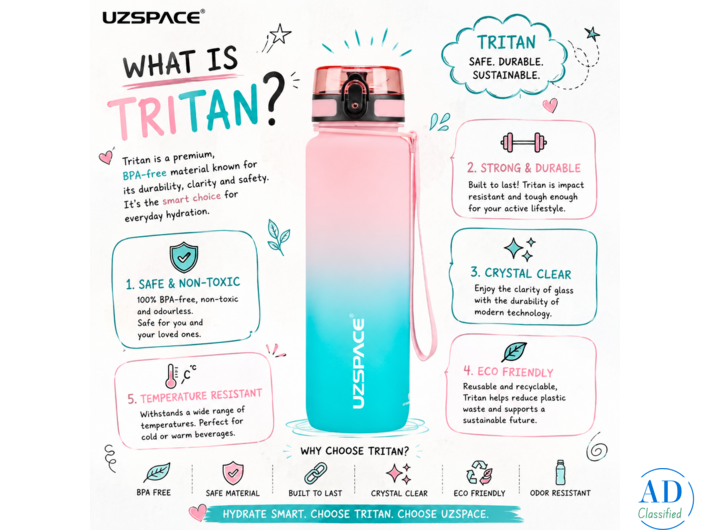 💧 UZSPACE — the reminder sitting on your desk.