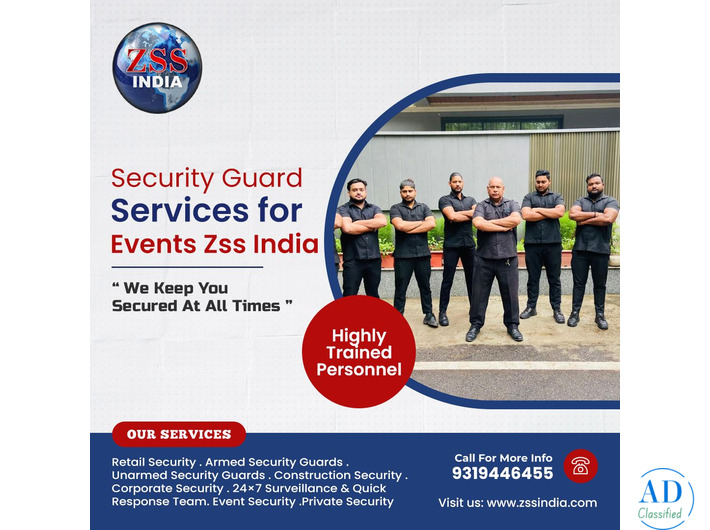 Security Guard Services for Events for Safe and Well-Managed Gatherings