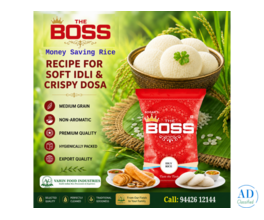 BOSS Brand Idli Rice - Money Saving Rice