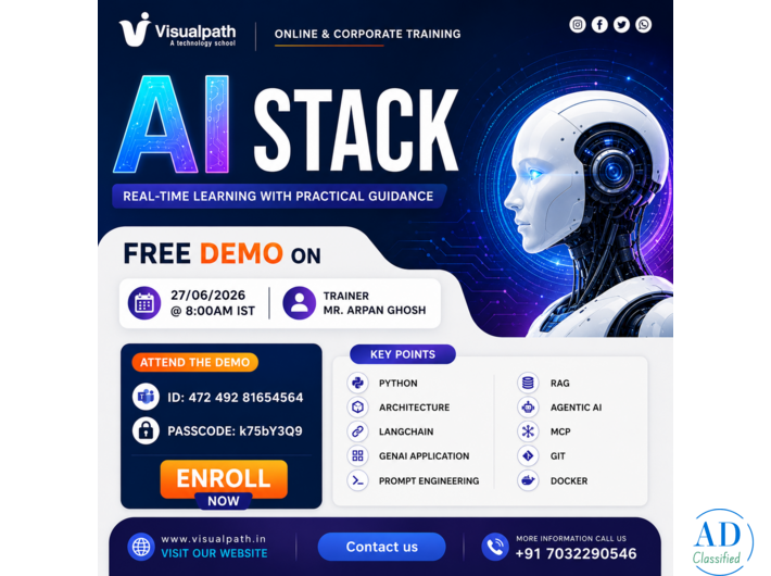 Complete AI Stack Training – Online Free Demo Available