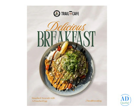 Healthy Smashed Avocado &amp; Poached Egg Breakfast at Trail St Cafe