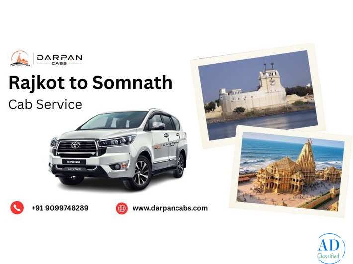 Comfortable Rajkot to Somnath Cab for Every Journey