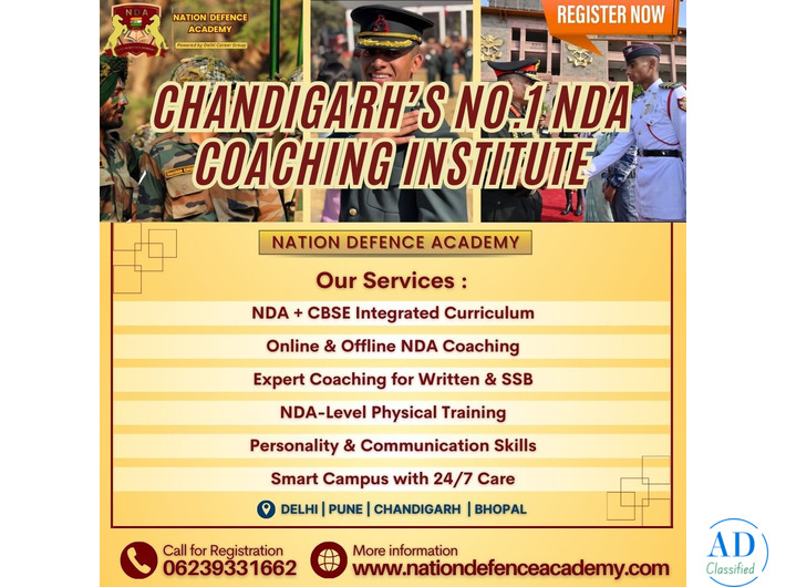 NDA Academy in Chandigarh