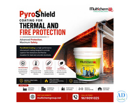 Pryroshield Coating for Metal and Structural Surfaces