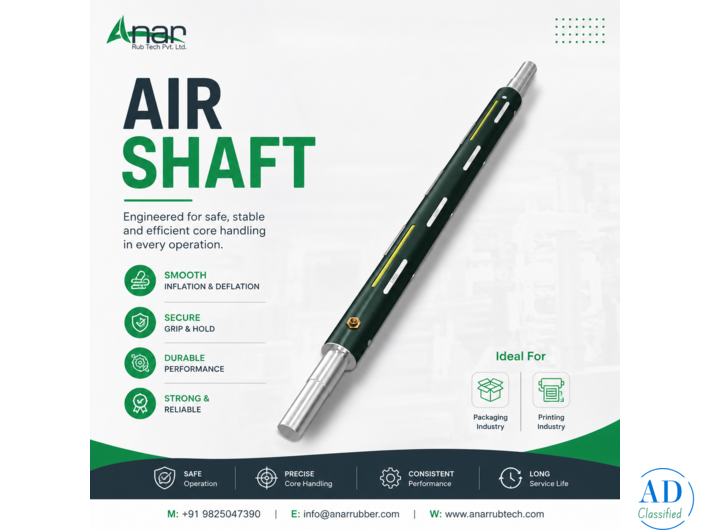 Trusted Air Shaft Manufacturer for Demanding Industrial Applications