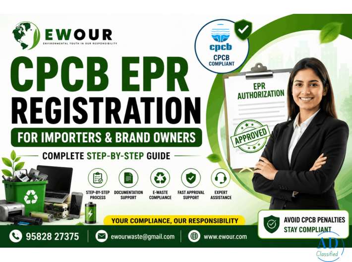 CPCB E-Waste EPR Registration Services in India | Expert Compliance Support
