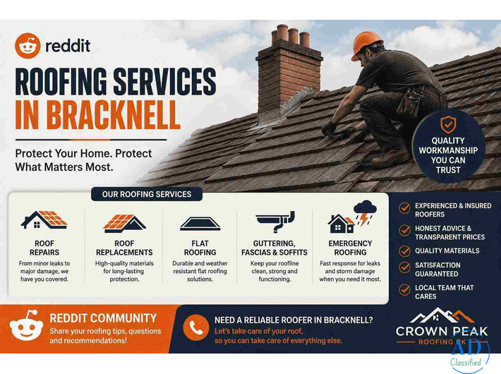 New Roof Installation in Bracknell | Flat Roof Repair Services