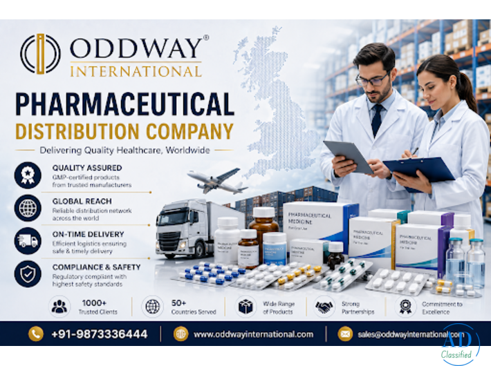 International Pharmaceutical Distribution Company for Global Healthcare Supply | Oddway