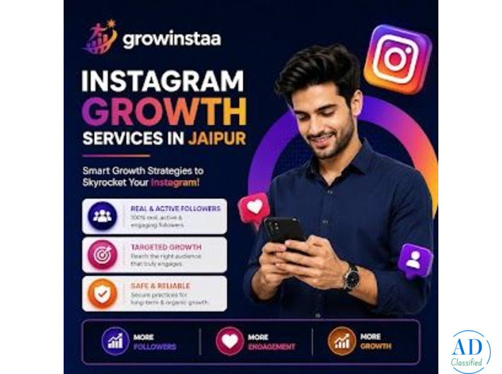 Growinstaa - Instagram Growth Services in Jaipur
