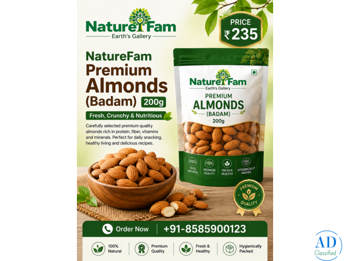 NatureFam – Fresh, Healthy & Delicious Dry Fruits