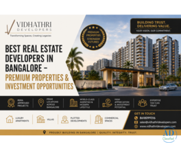 Top quality real estate developers in Bangalore