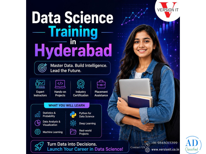 Top Data Science Training in Hyderabad with Certification