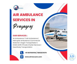 Premium Emergency Air Ambulance in Prayagraj