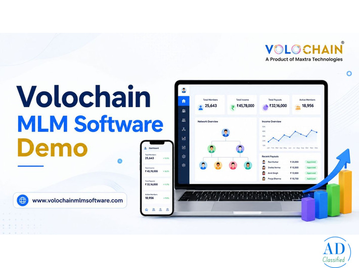 Volochain MLM Software Demo – For Smart Business Expansion