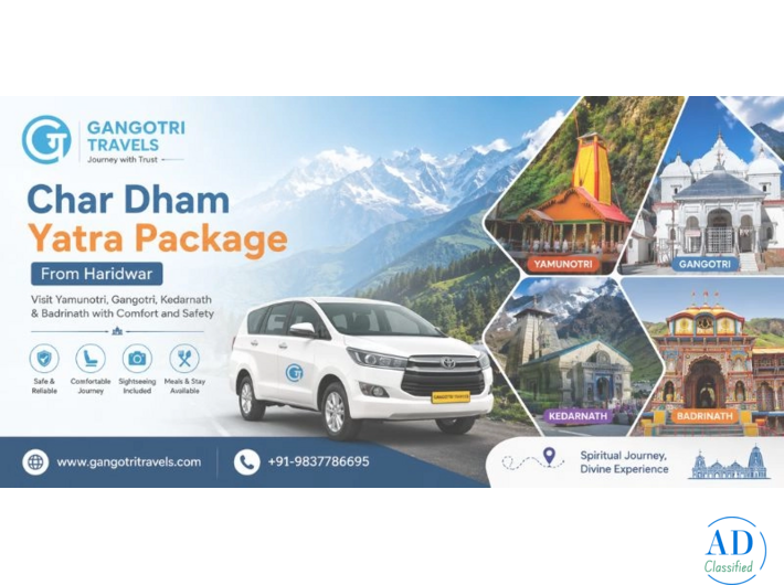 Char Dham Yatra Package From Haridwar