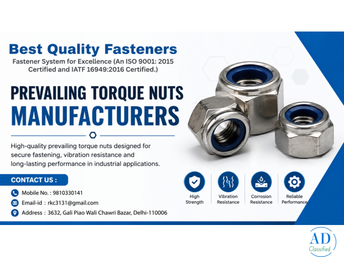 Prevailing Torque Nuts Manufacturers