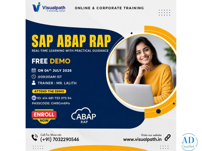 SAP ABAP RAP Training | SAP ABAP RAP Course Online