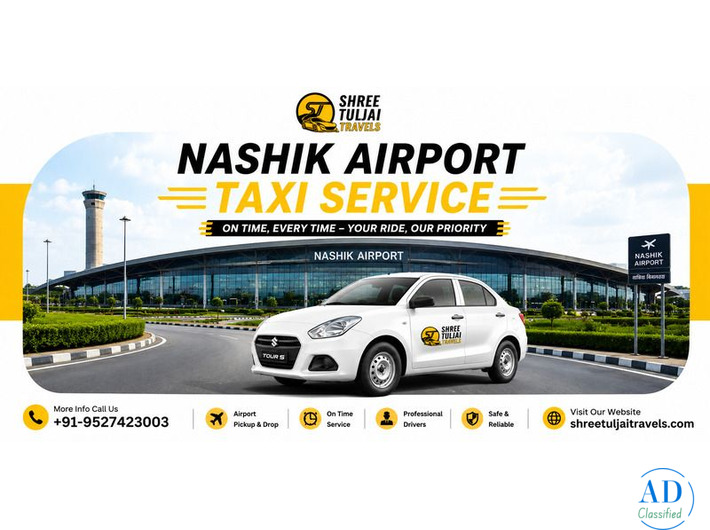 Nashik Airport Taxi Service | Pick-Up & Drop