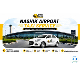 Nashik Airport Taxi Service | Pick-Up & Drop
