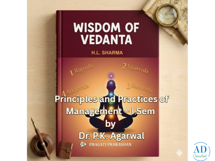 Principles and Practices of Management – I Sem  by  Dr. P.K. Agarwal
