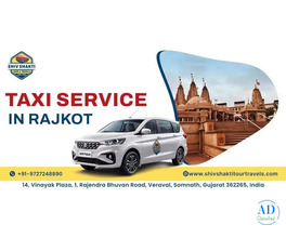 Taxi Service in Rajkot – Reliable Local & Outstation Cab Booking