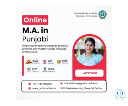 🎓 Online MA in Punjabi – Guru Nanak Dev University