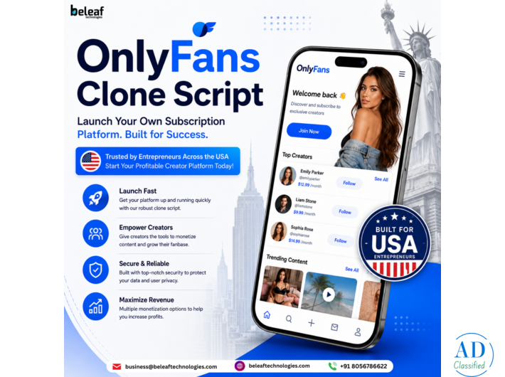 Build the Next Level Revenue Platform With Onlyfans Clone