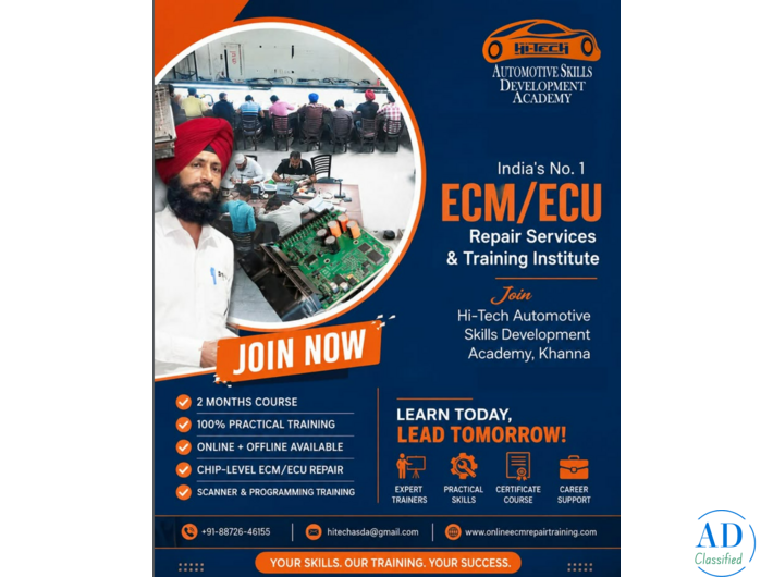 Automobile course in Delhi - Hi-Tech Khanna