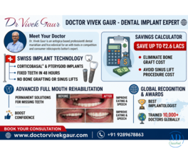 Doctor Vivek Gaur – Dental Implant Expert in Ghaziabad
