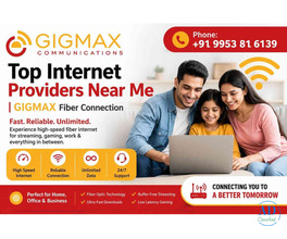 Top Internet Providers Near Me | GIGMAX Fiber Connection