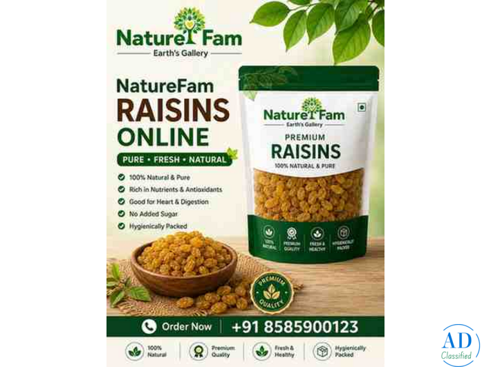 Raisins Online – Fresh, Healthy & Premium Quality | Naturefam