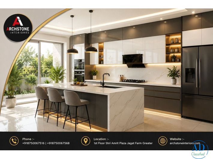 Modern Modular Kitchen Designer in Greater Noida