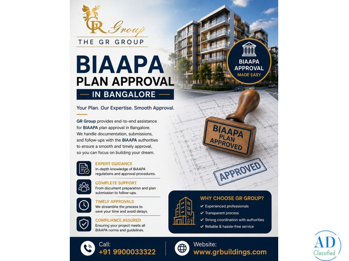 BIAAPA plan approval in Bangalore