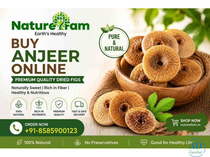 Buy Anjeer Online at Best Price | Premium Dried Figs – Naturefam
