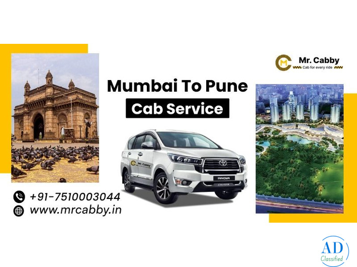 Choose Mumbai To Pune Cab Service by Mr. Cabby Today