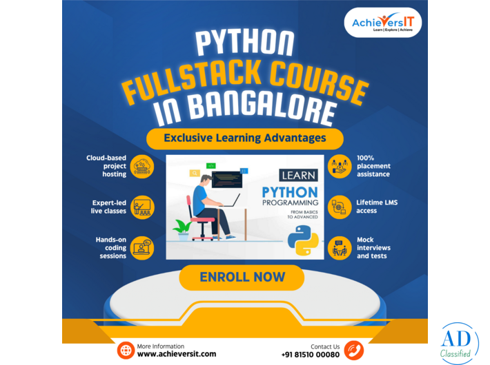 Python Course Training Institute in Bangalore - AchieversIT