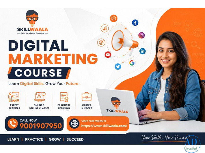Free Online & Offline Digital Marketing Course - Skillwaala