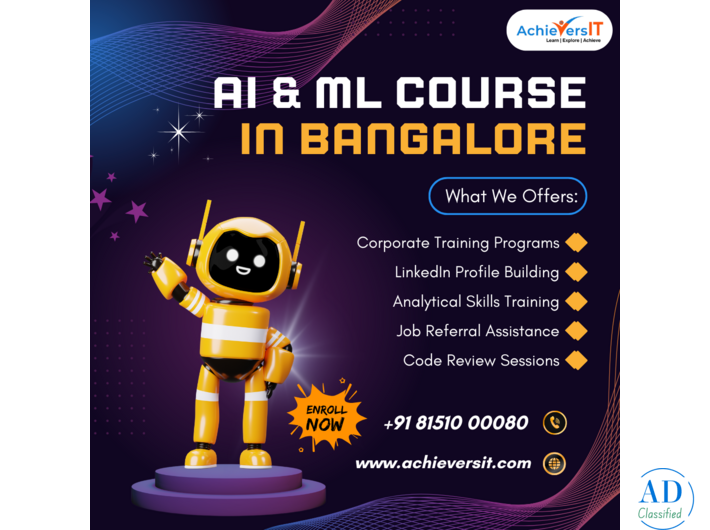 Boost Your Career with an Artificial Intelligence Course in bangalore| AchieversIT