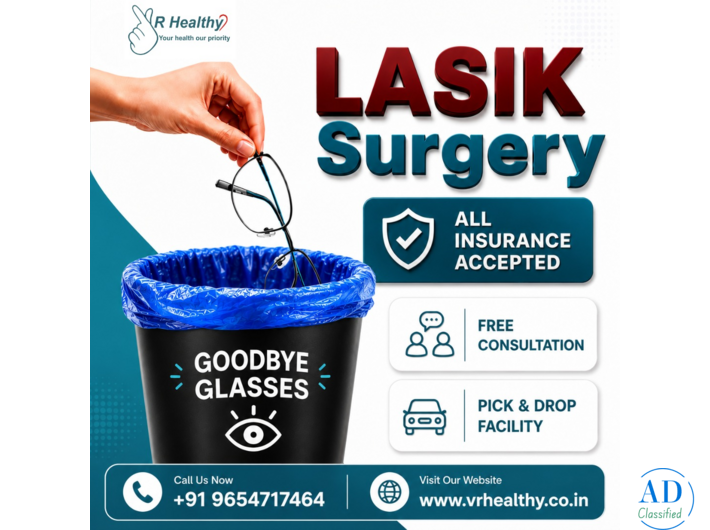 LASIK Laser Eye Surgery Consultation | VR Healthy