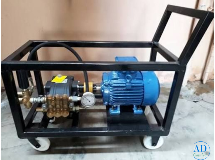 Hydro-Test Pumps Rental for High-Pressure Pipeline