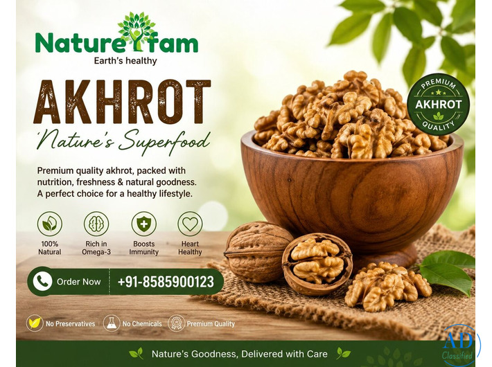 Akhrot Dry Fruit Price – Buy Premium Walnuts Online at Best Price | Naturefam