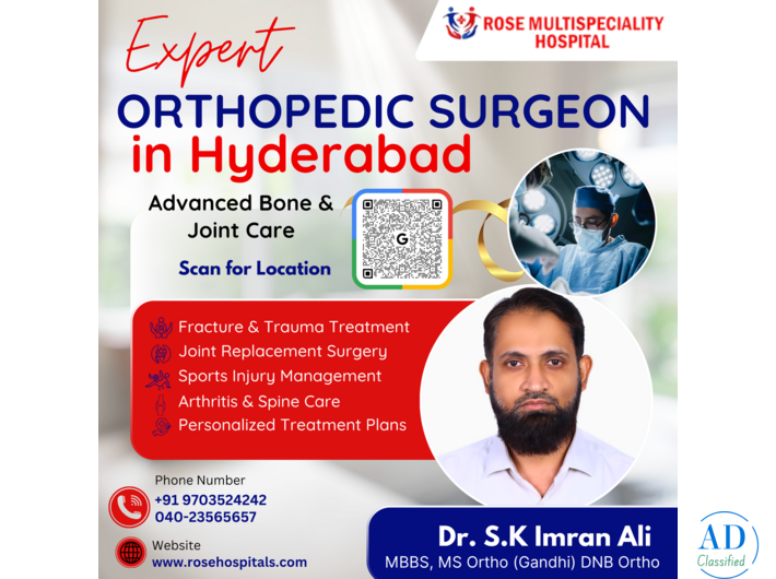 Best Orthopedic Hospital in Tolichowki Hyderabad | Gynaecologist in Tolichowki Hyderabad