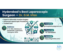 Expert Laparoscopic Surgeon in Hyderabad | Dr. G.M. Irfan