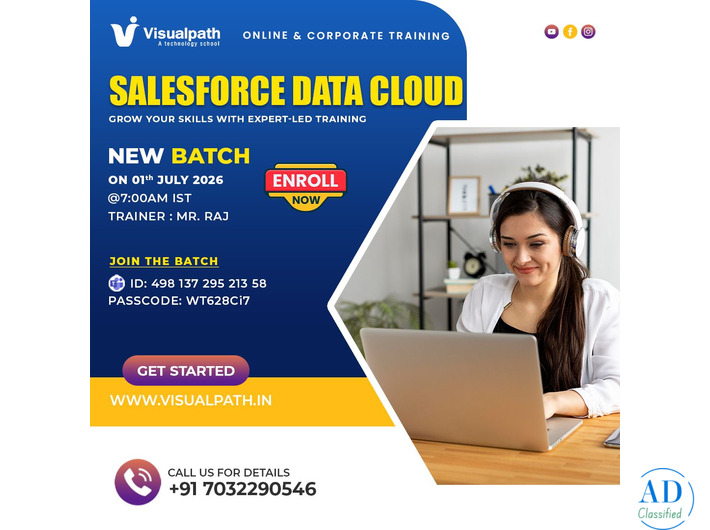 Salesforce Data Cloud Online Training – New Batch Starts Soon
