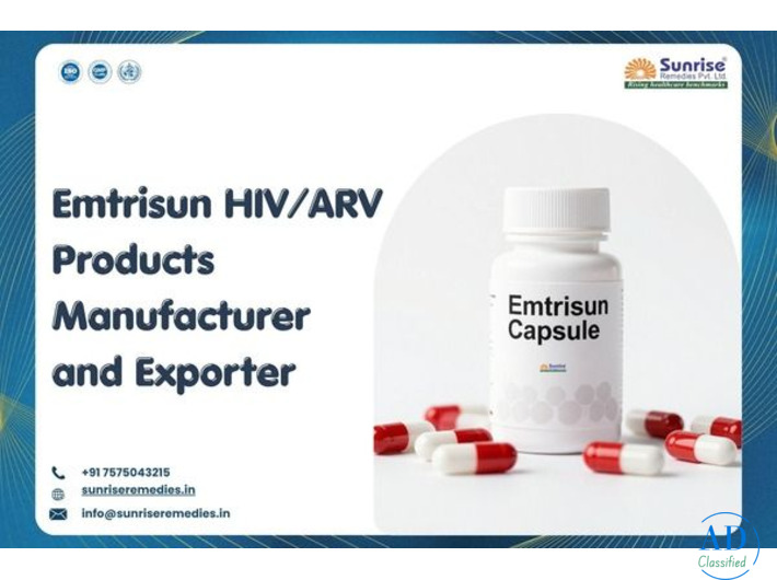 Emtrisun HIV/ARV Products Manufacturer and Exporter