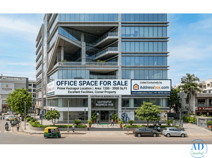 Office for Sale in Vastrapur, Ahmedabad |