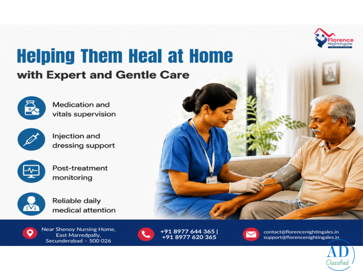 Nursing Services at Home Hyderabad